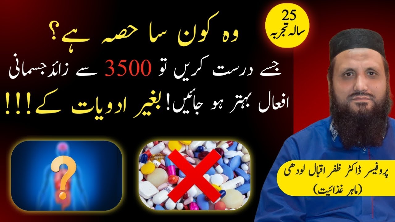 Lecture 2: Hidden Truth Revealed | Treatment Without Medicine | Prof Dr. Zafar Iqbal Lodhi