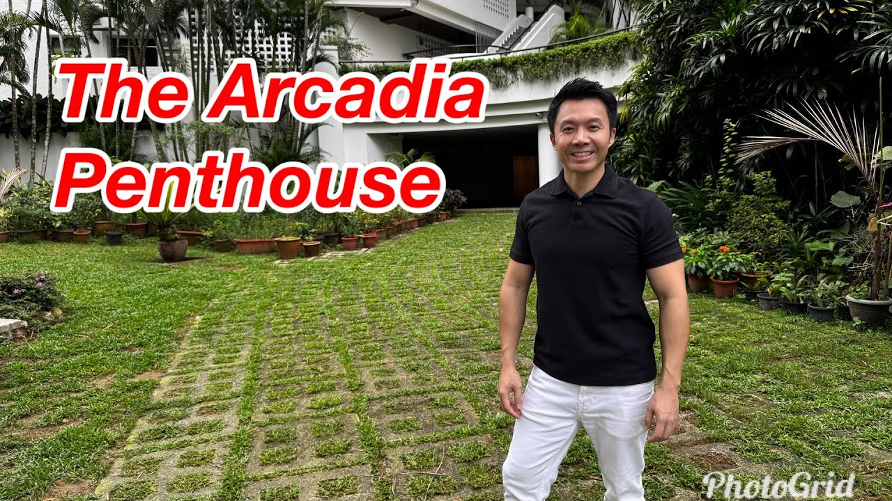 The Arcadia Penthouse Tour - Penthouse Collections Singapore