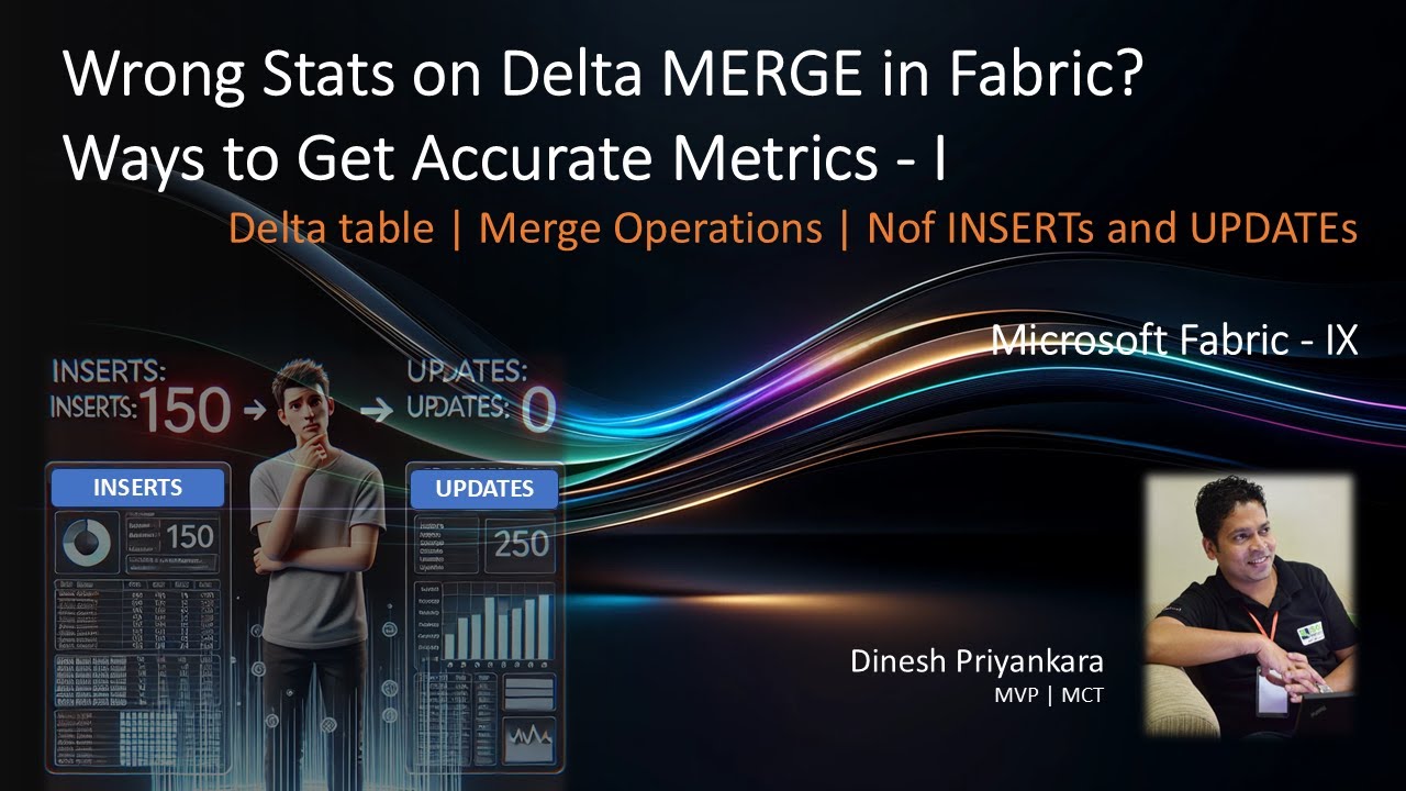 Wrong Stats on Delta MERGE in Fabric? Ways to Get Accurate Metrics - Part 1