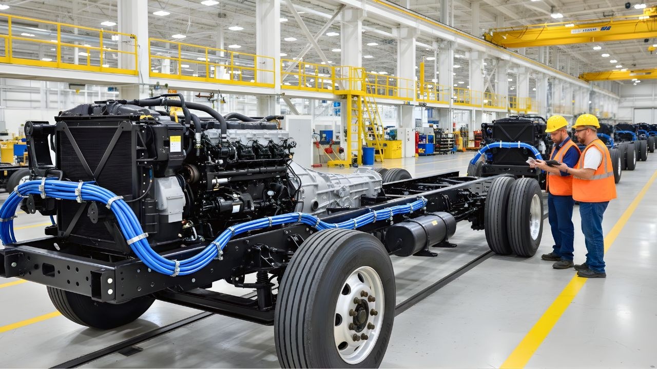 Inside the Rolling Chassis Factory: Raw Steel to Diesel Pusher Platform (Full Process)