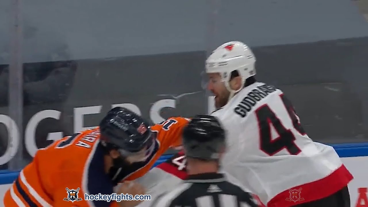Erik Gudbranson vs Jujhar Khaira Mar 8, 2021