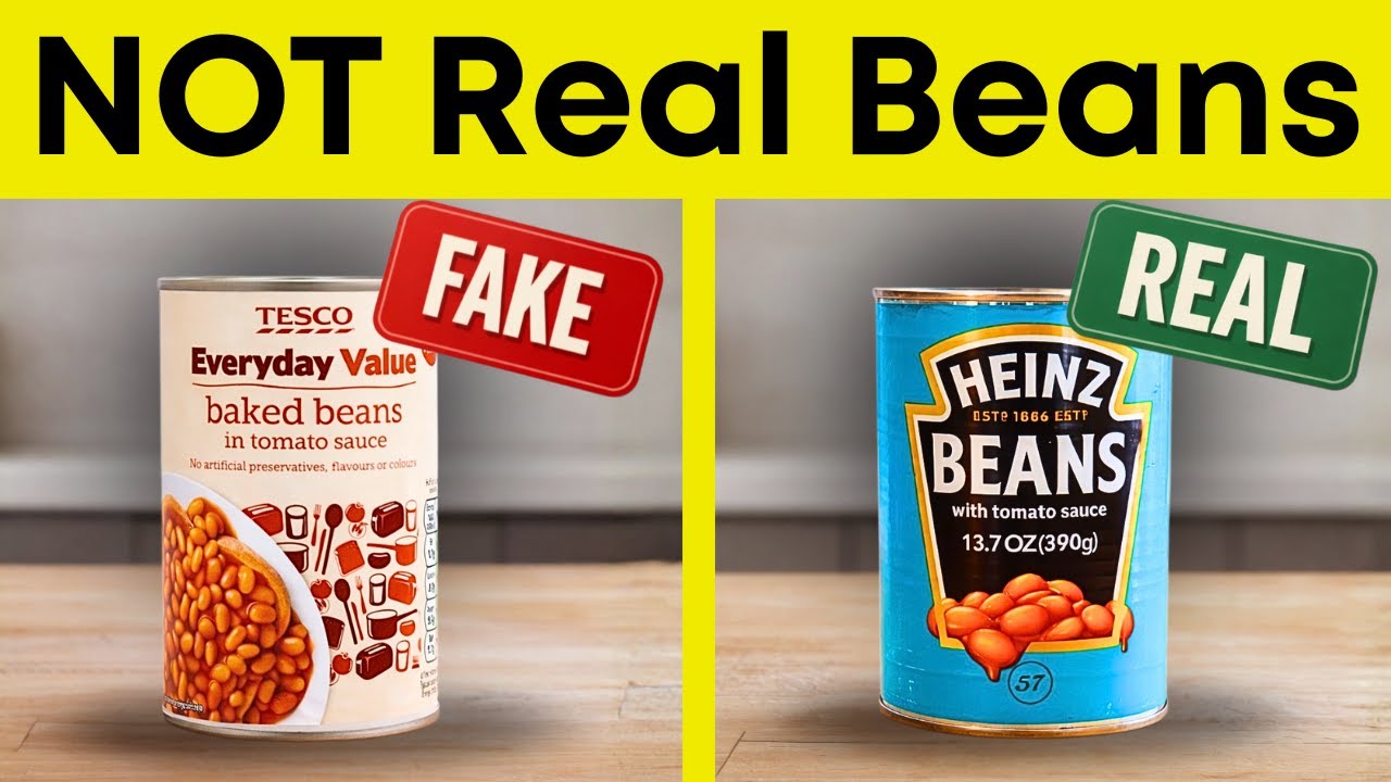 These Are NOT Real Beans (Even Though It Says 100% Beans)