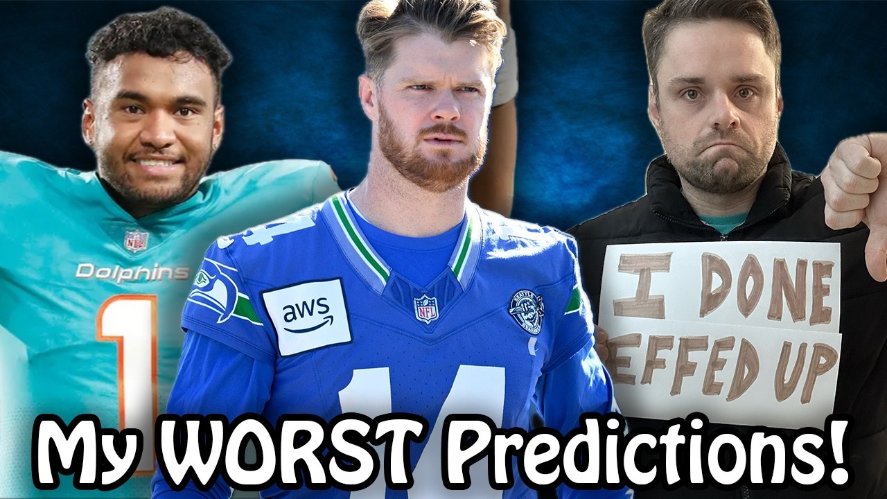 Revisiting My WORST (and Best) 2025 NFL Predictions