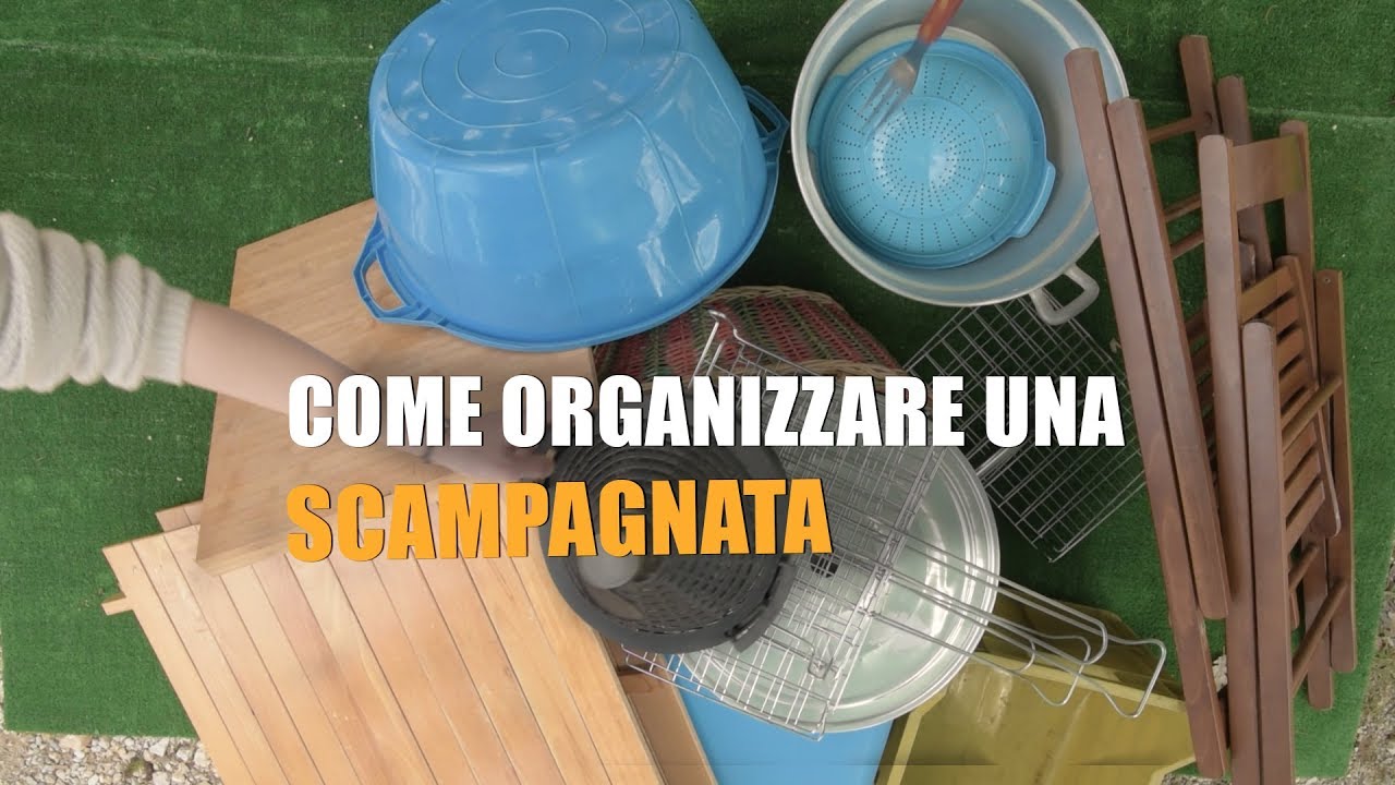 Come organizzare una SCAMPAGNATA