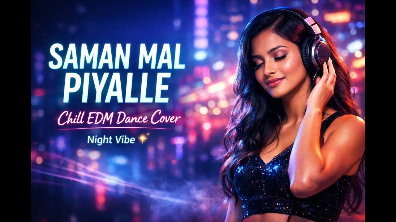 Saman Mal Piyalle – Chill EDM Dance Cover | Sinhala AI Remix | Night Vibe 🌙