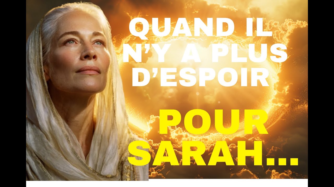 Quand Tout Semblait Perdu… Dieu Fait Naître Isaac.