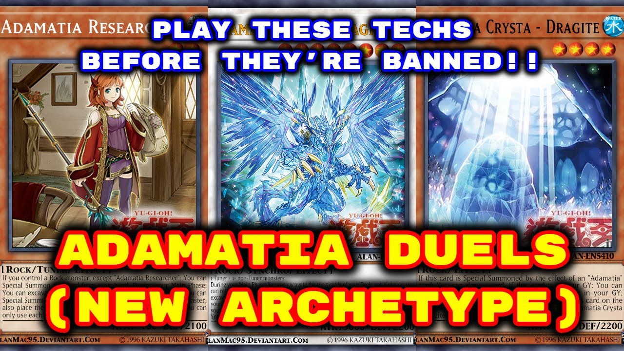 Yugioh - Adamatia Duels (New Broken Archetype) (Deck Download in Description)