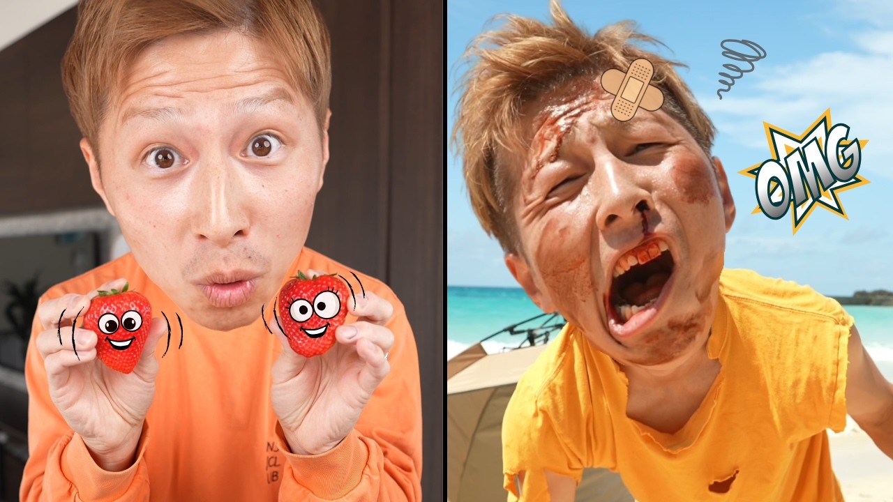 【Funny Dad🕺🌈】 Yoshipapa's funny video🥳🥳🥳#longvideo#よしパパ#baby #dad#happening#cute