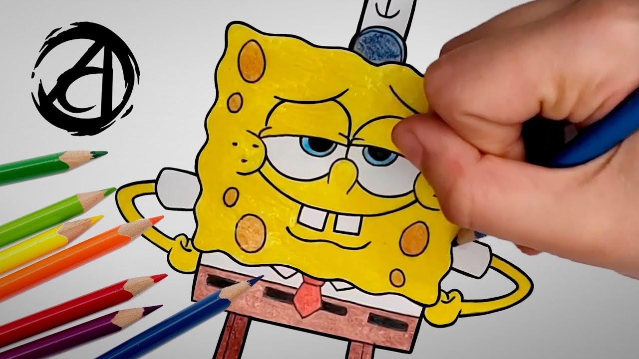COMO DESENHAR O BOB ESPONJA | Passo a passo