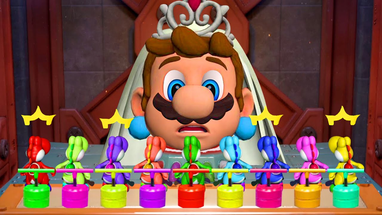 【マリオパーティスーパースターズ】ヨッシー全ミニゲーム対決最強のヨッシーは誰？
