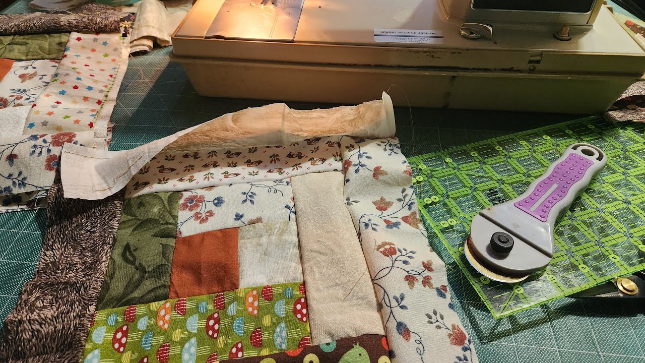 At the Sewing machine With MrsV ( NOW IN REPLAY )