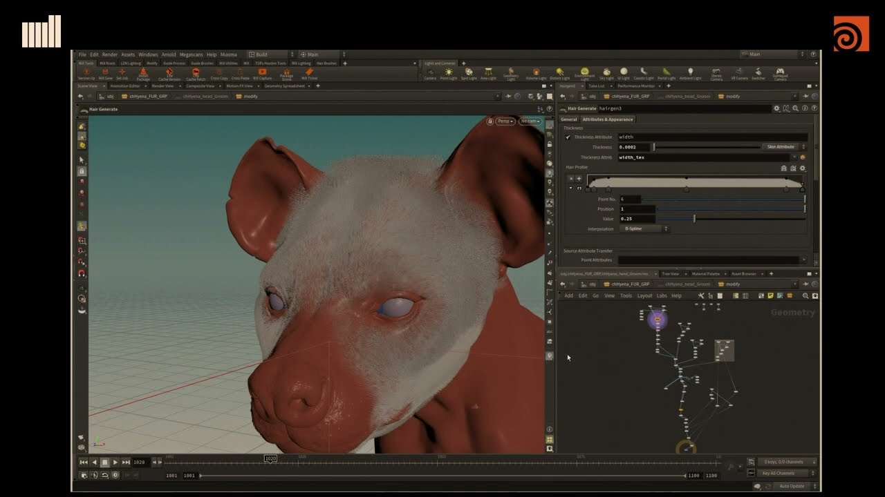 Creating a Photorealistic Hyena | The Mill | FMX HIVE 2022