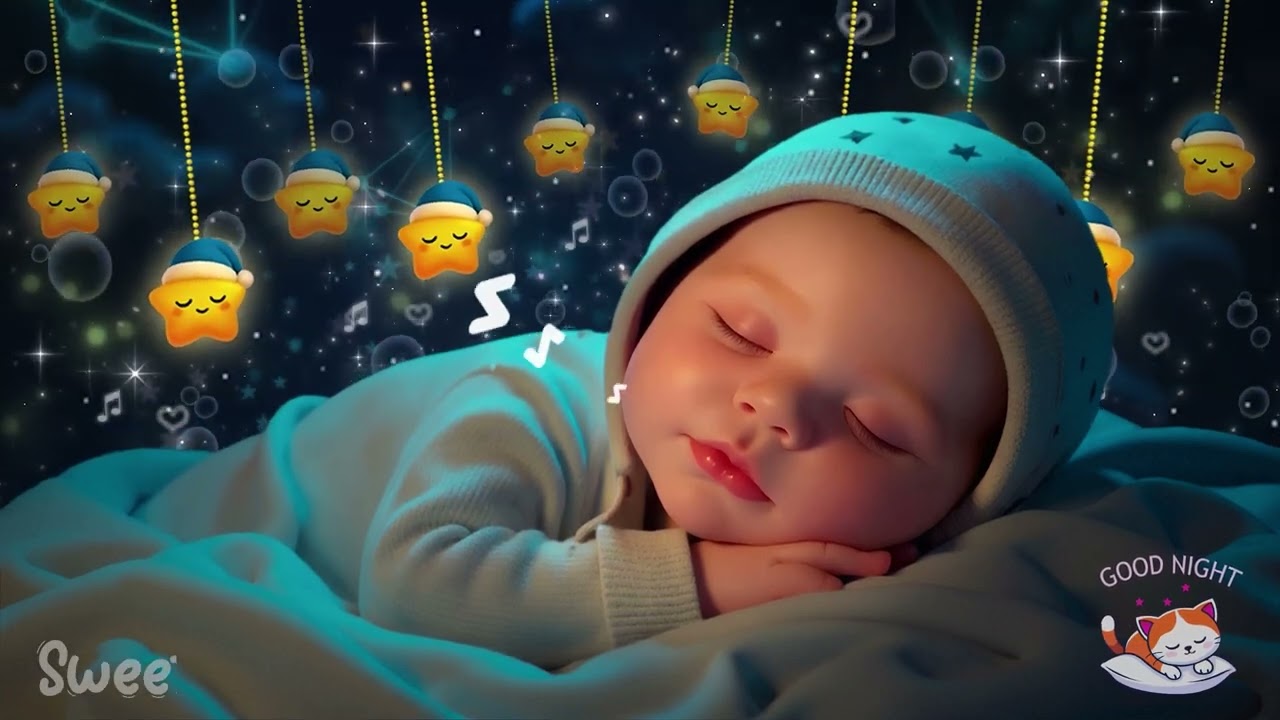 Baby Sleep Instantly in 3 Minutes 😴 Mozart & Brahms Lullabies 💤 Baby Music for Relieve Insomnia 💖