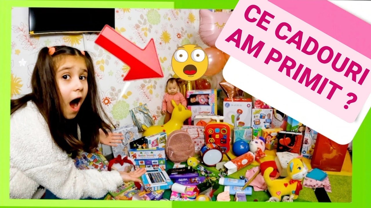 Despachetez cadourile de la voi 🥳Ce cadouri am primit la Ziua de nastere a bebelusului nostru! Vlog