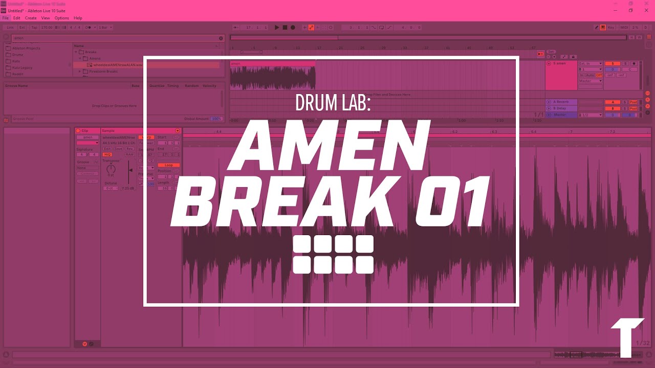 Intro Into Making Amen Jungle Breaks in Ableton