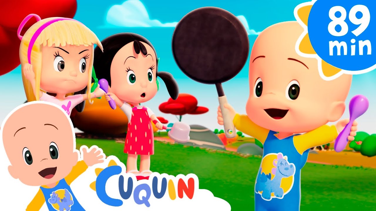 Cuquin, não faça barulho! 🙏 e mais músicas infantis de Cleo e Cuquin - Família Telerín