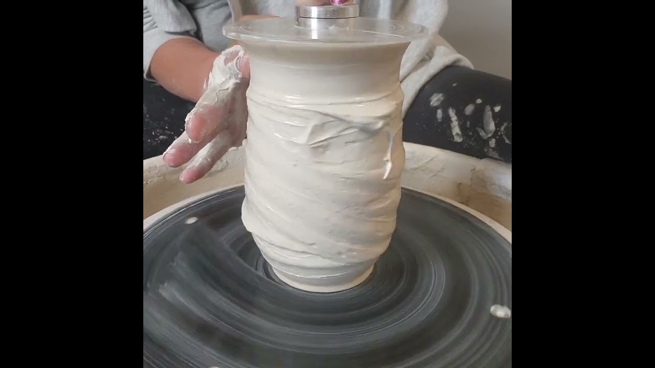 Slip decorating a mug