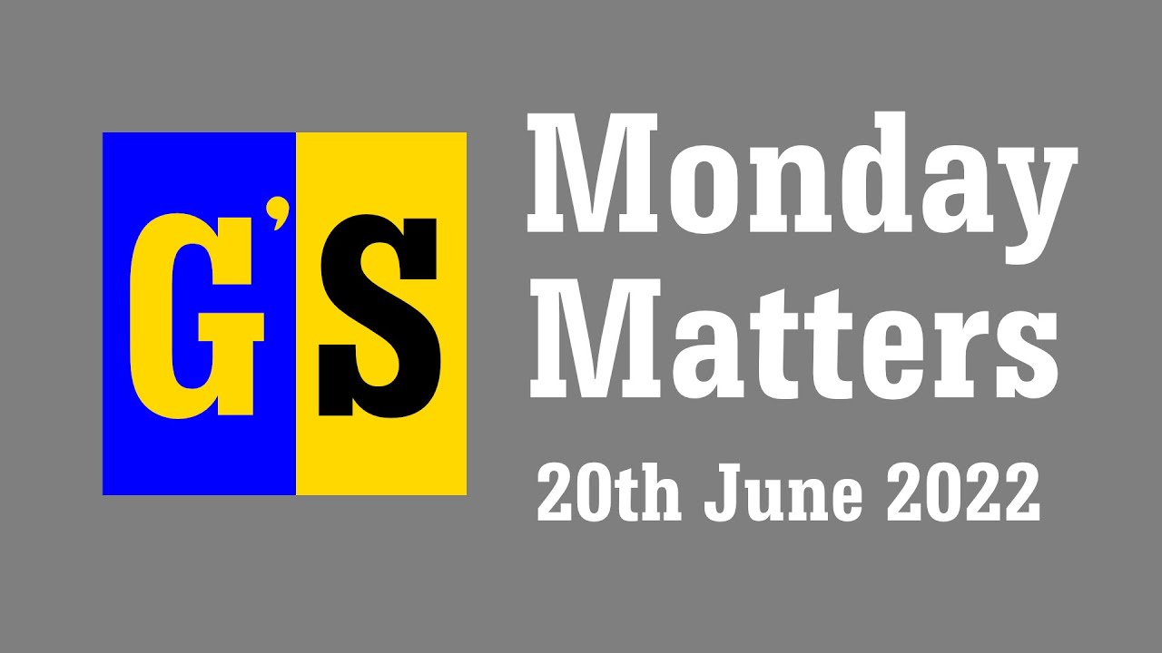 Monday Matters from Gary's Stuff - news and views of the model making world - 20 June 2022 1080HD