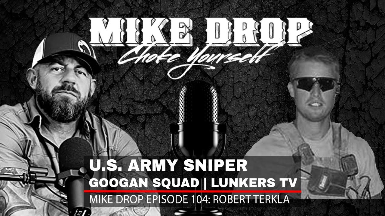 U.S. Army Sniper, Googan Squad & Lunkers TV - Robert Terkla | Mike Ritland Podcast Episode 104