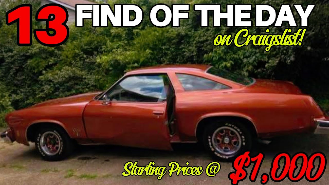 Top 13 Craigslist Finds of the Day &ndash; Don&rsquo;t Miss Out!