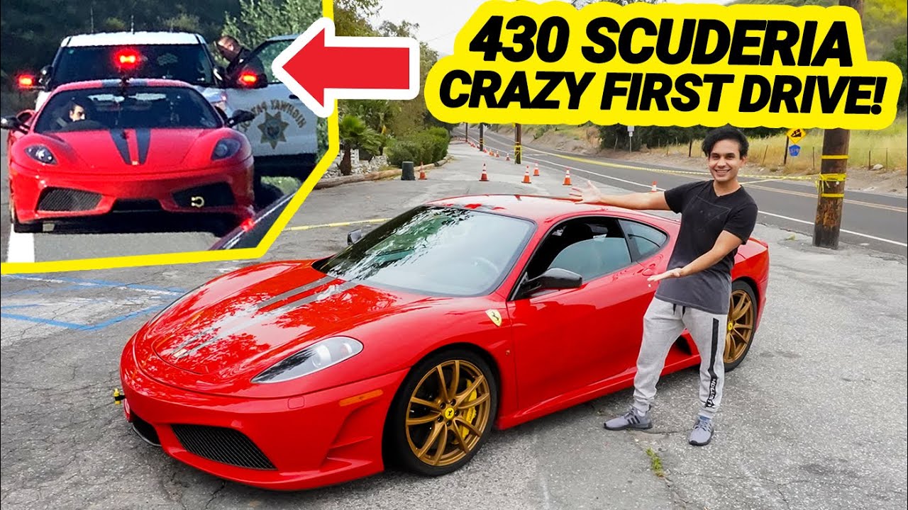 Ferrari 430 SCUDERIA FIRST DRIVE! Full Review, Exhaust Sound, POV Canyon Drive