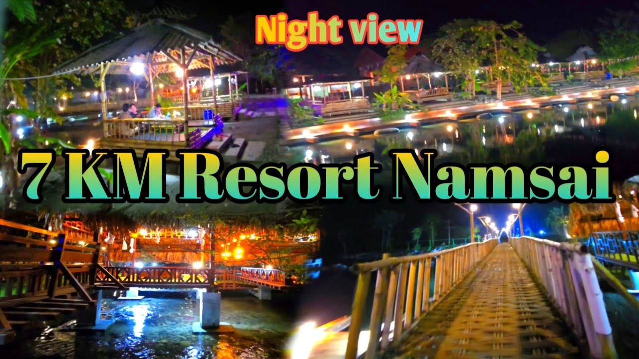 Resort Night View ✨️ 7 Km Resort Night View