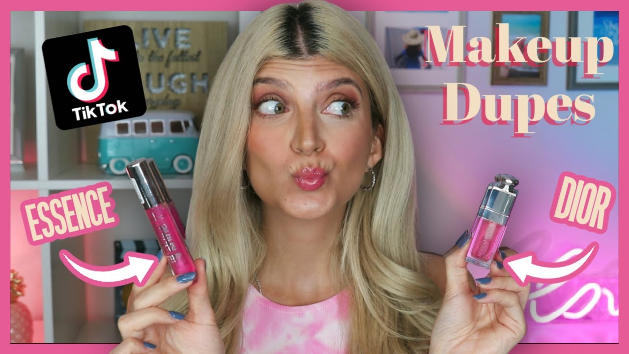 &Delta;&omicron;&kappa;&iota;&mu;ά&zeta;&omega; &tau;&alpha; &pi;&iota;&omicron; VIRAL TIKTOK MAKEUP DUPES | katerinaop22