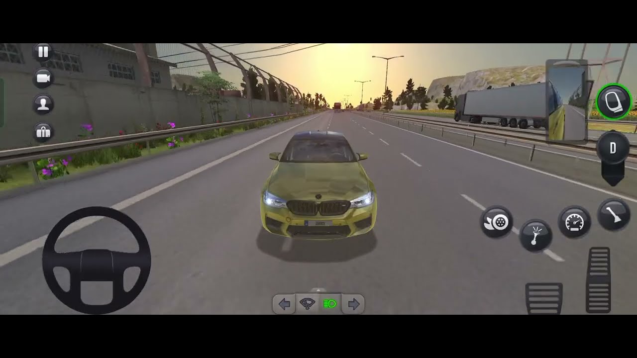 TRUCK SIMULATOR ULTIMATE #zuuks #BMW #trucksimulatorultimate #overtaking #gaming #bmwcar #road#viral