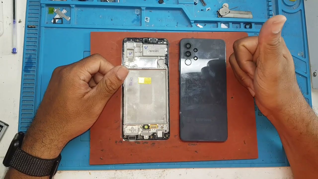 como trocar a tela frontal do SAMSUNG A32 4G