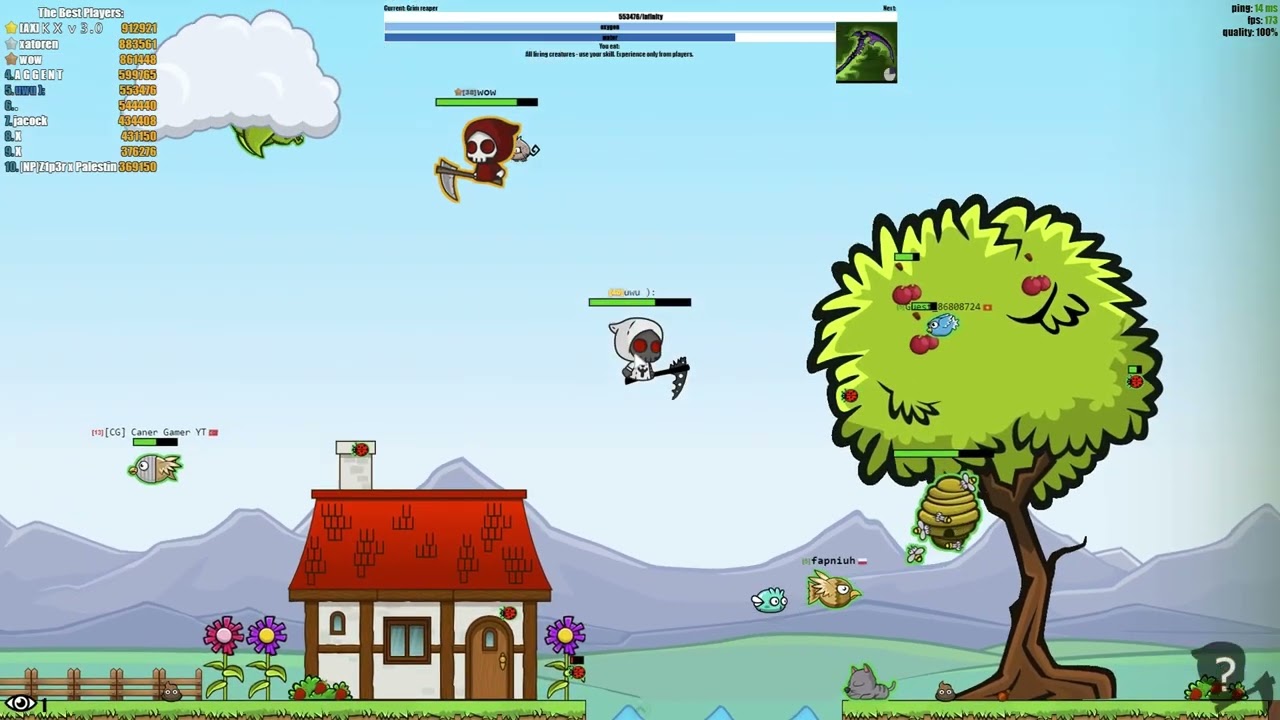 My reaper fights #13 eu1 | evoworld.io
