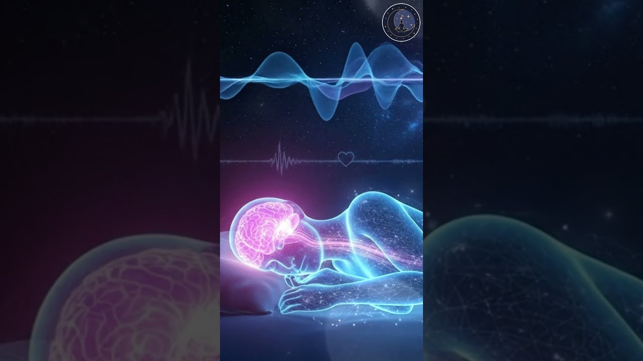 528Hz Brain Healing Music While You Sleep | Release Melatonin 🧠💤 