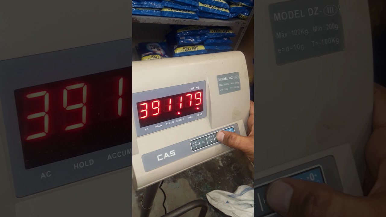 Weight  machine  settings
