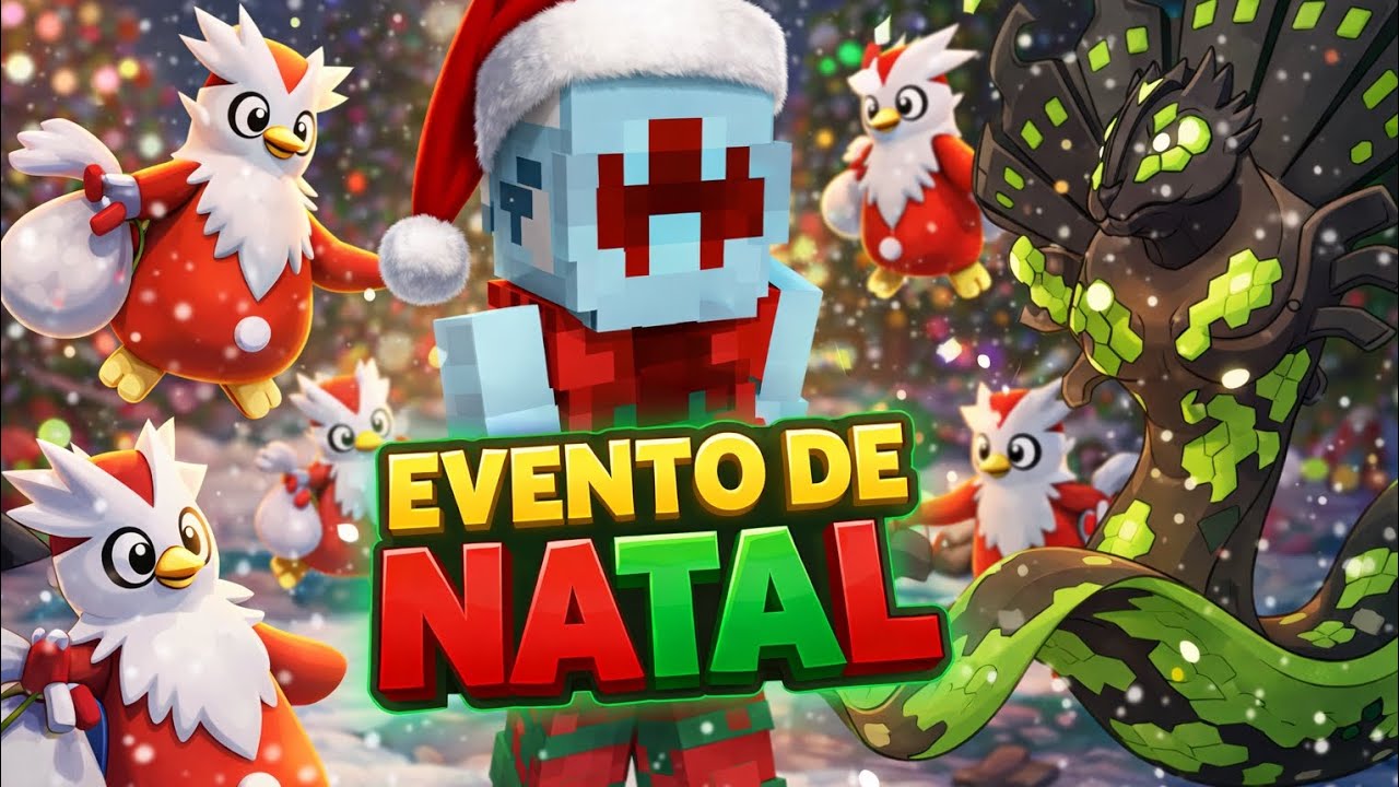 PIXELMON BRASIL EVENTO DE NATAL!!!!!(KITS DO EVENTO)