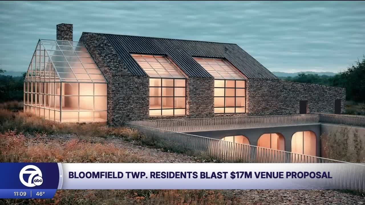 Bloomfield Township residents voice opposition to proposed event venue