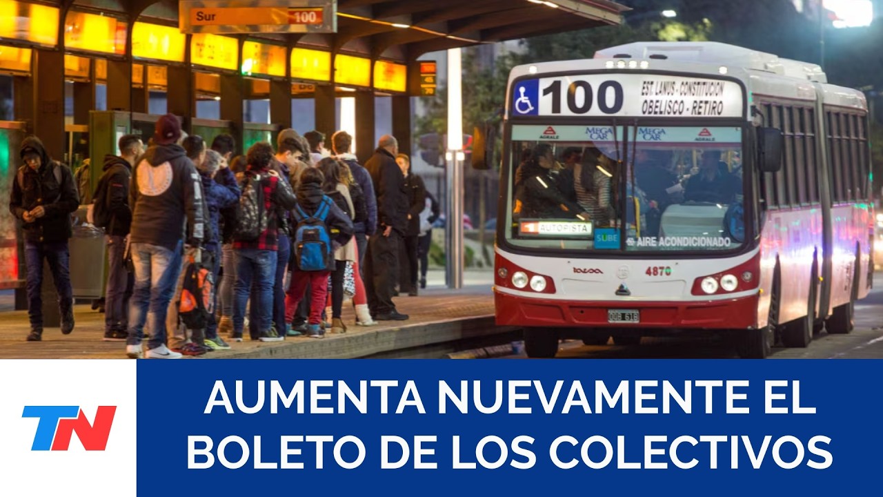 Aumentaron las tarifas de colectivos en el AMBA: cuánto costará el boleto desde hoy