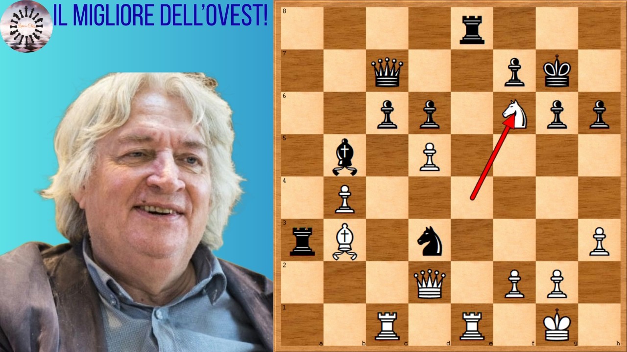L'IMMORTALE di TIMMAN!! Jan Timman vs Garry Kasparov!