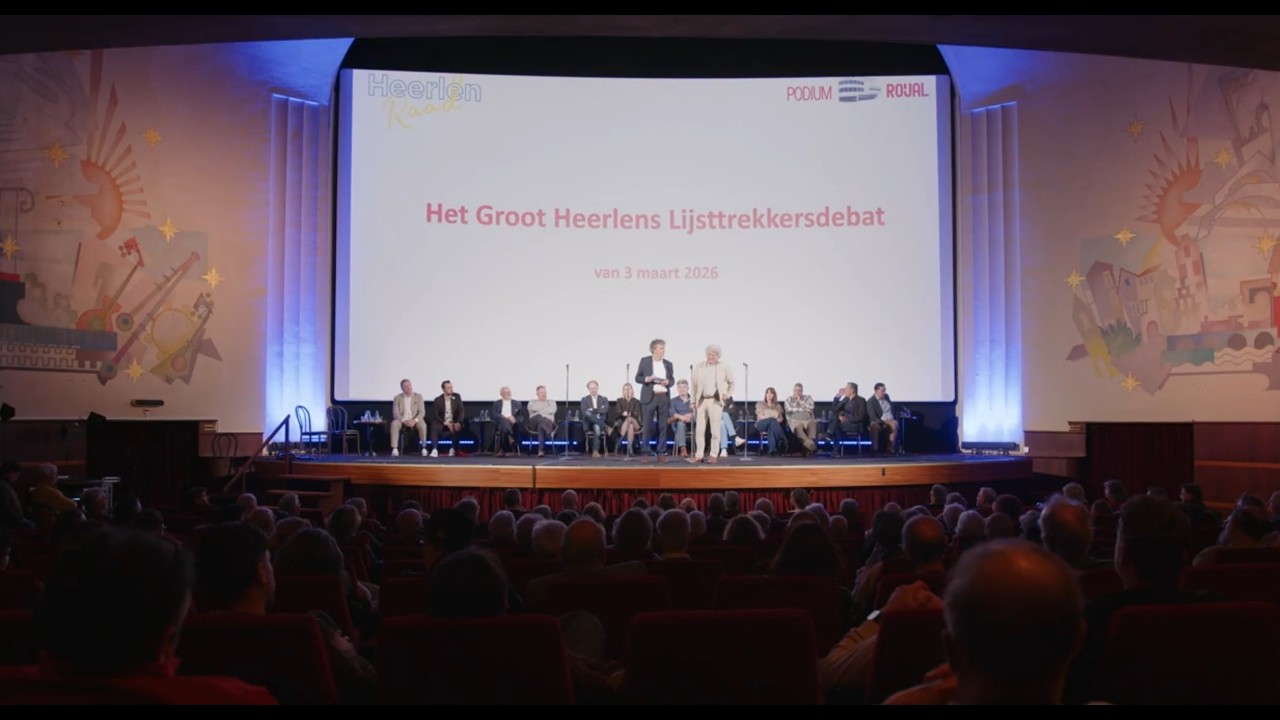 Podium Royal: Groot Heerlens Lijsttrekkersdebat