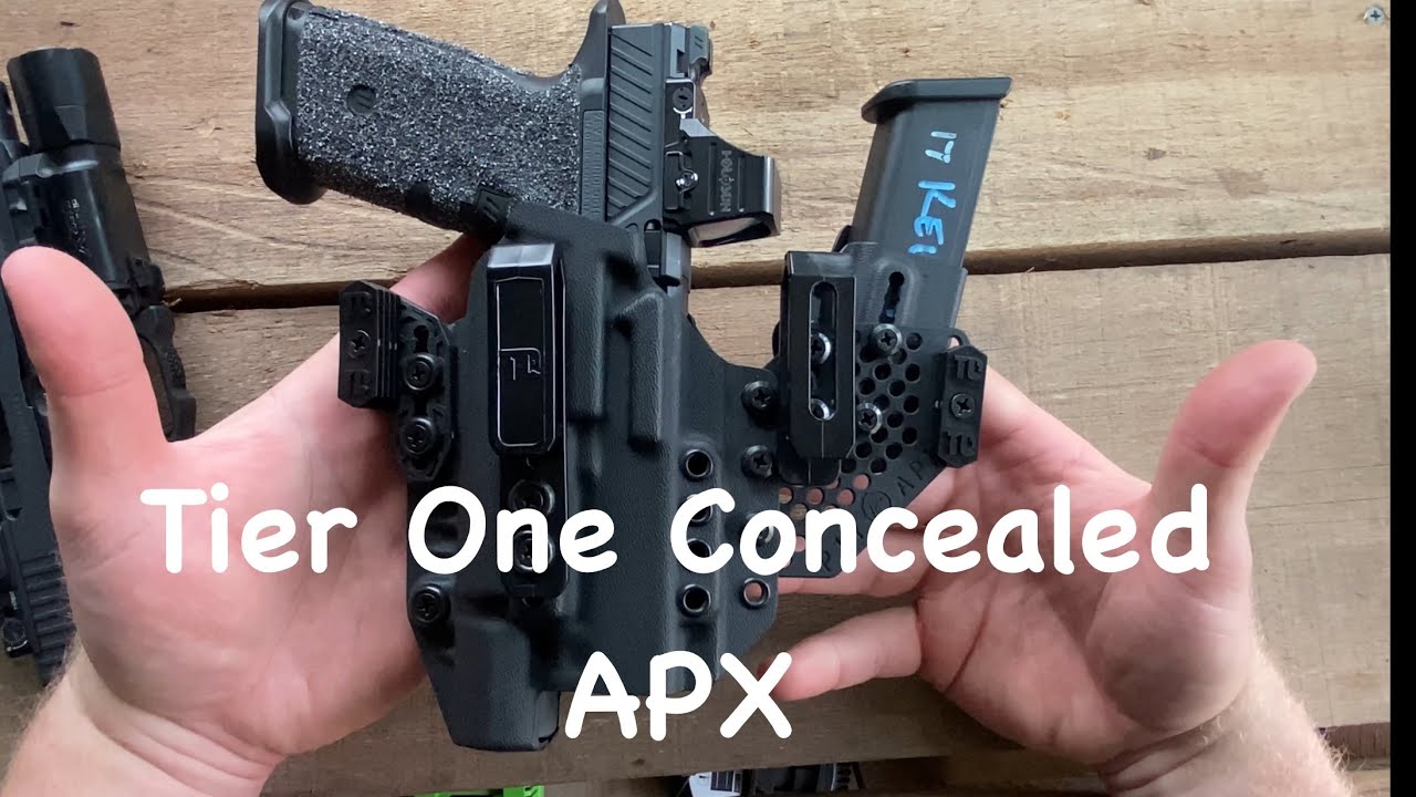Tier 1 Concealed APX Review | The Adjustable Cant Sidecar Holster