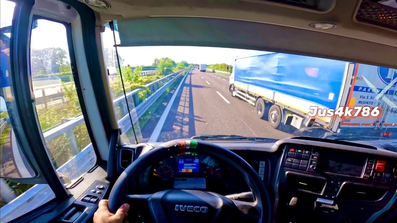 Pov Driving Iveco Stralis 500 Going To Vicenza 🇮🇹 |GoPro 05|