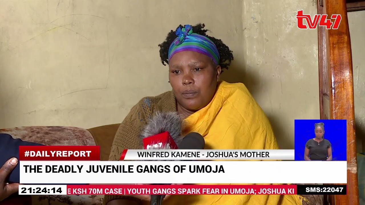 Juvenile gangs in Umoja area linked to the death of 15-year-old Joshua Kubiti