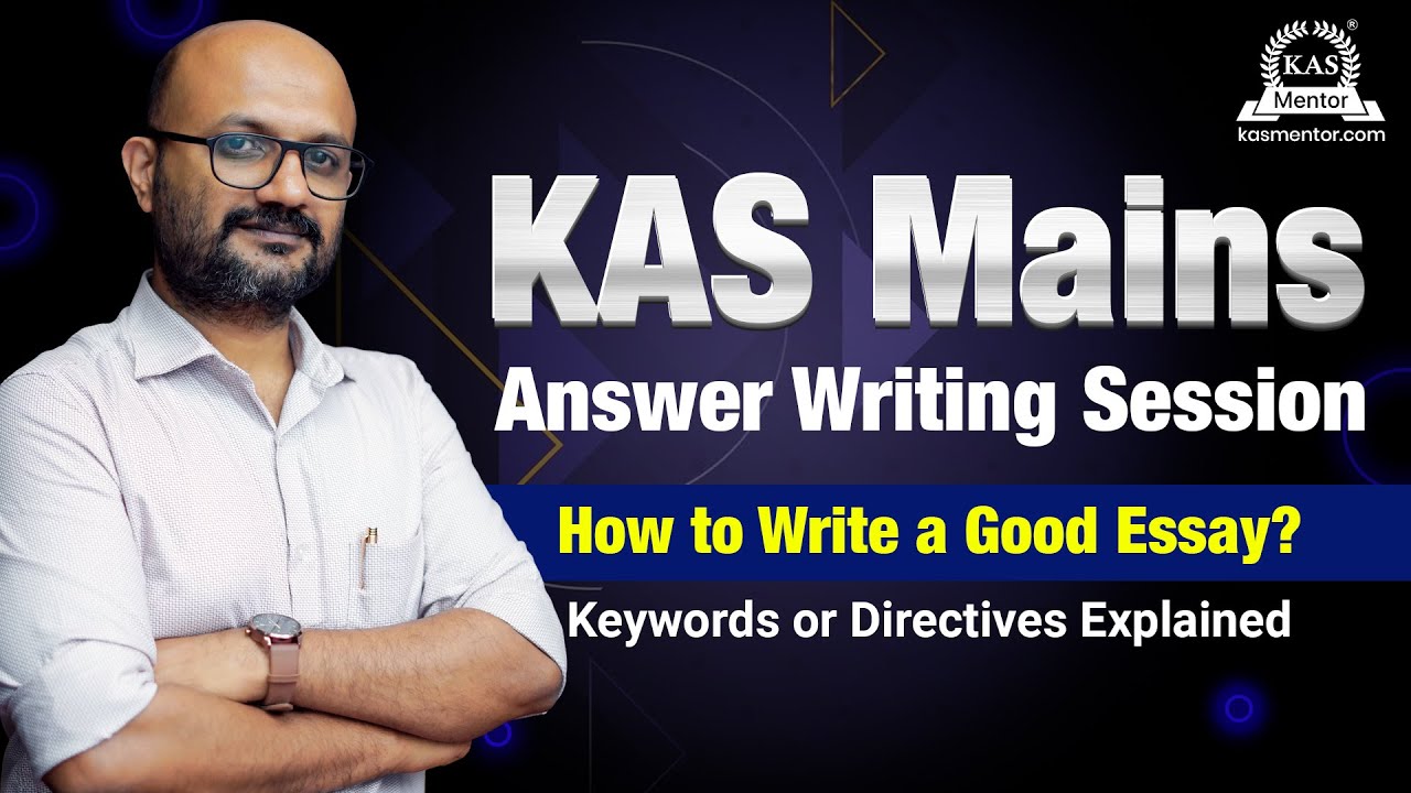 KAS Mains Answer Writing - Strategy Session