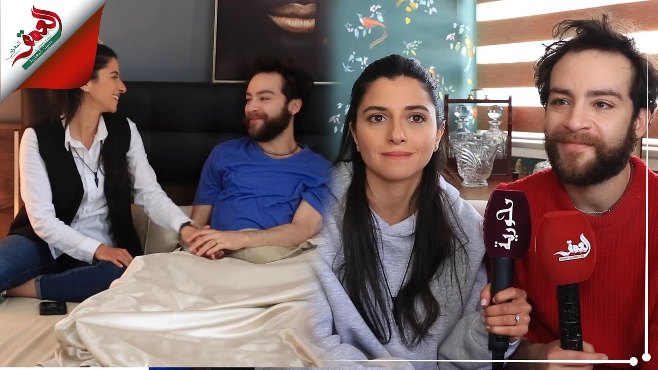 تجمعهما قصة حب.. ناصر أقباب وندى بلقاسمي يتحدثان عن علاقتهما وكواليس تصوير مسلسل 