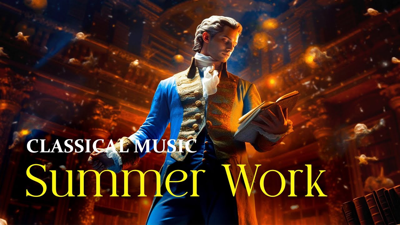 Inspiring Classical Music | Relaxing Classical Music, Concentration Music For Study, Summer Work