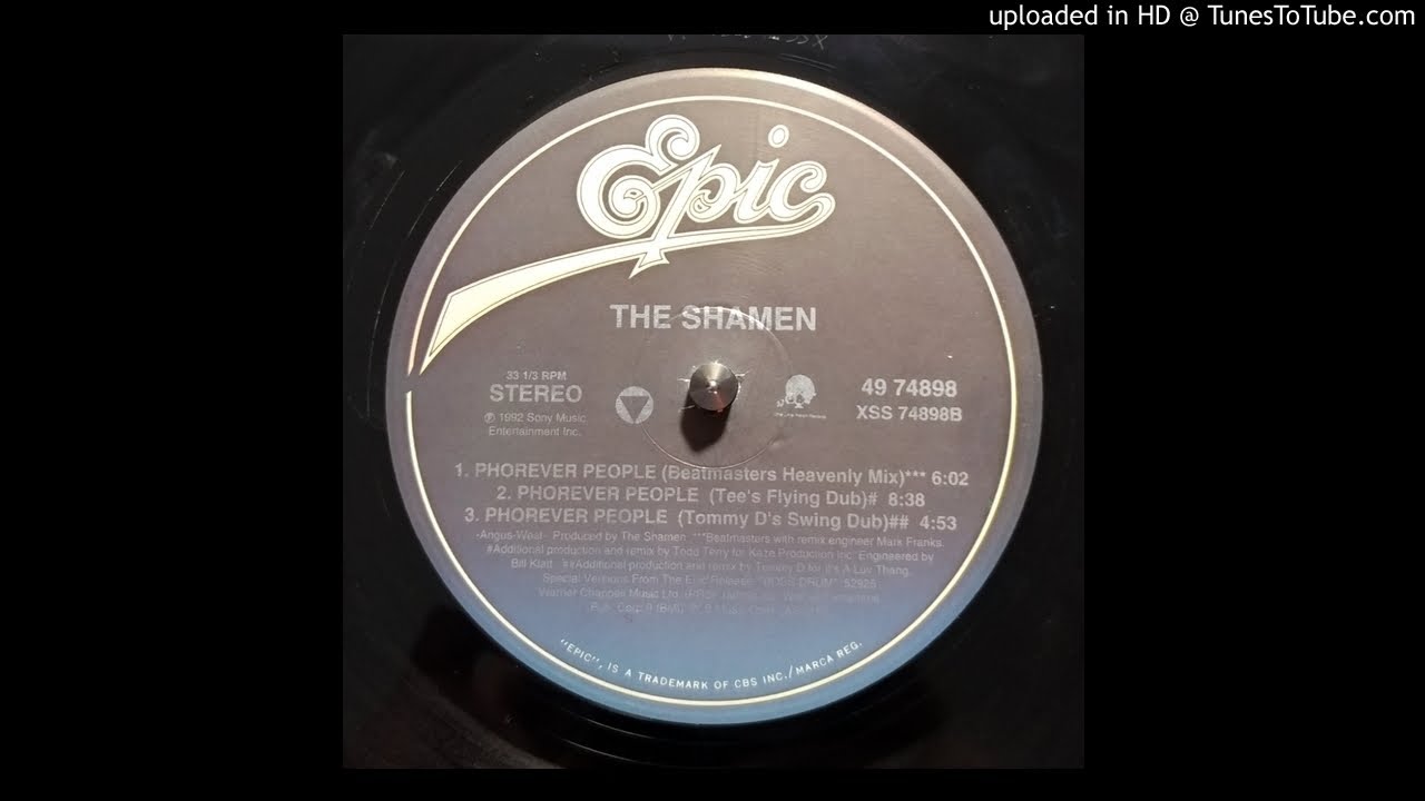 The Shamen - Phorever People (Beatmasters Heavenly Mix)