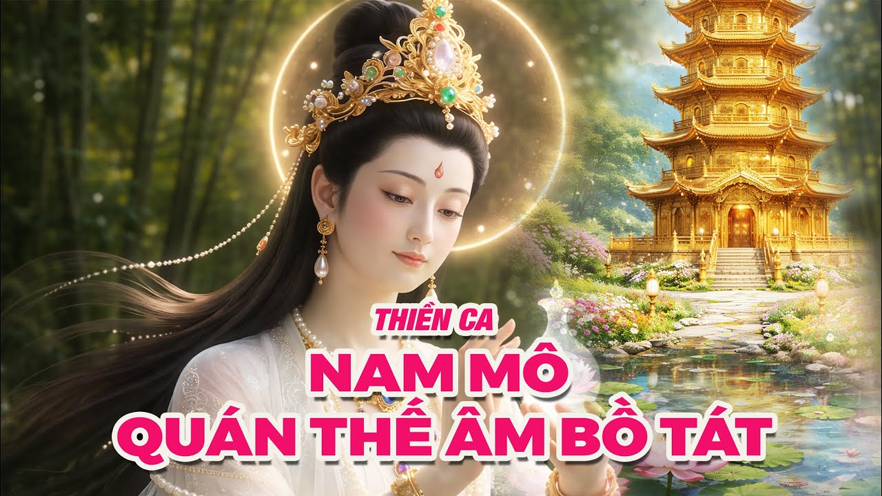 Thiền ca NAM MÔ QUÁN THẾ ÂM BỒ TÁT - Âm thanh nhẹ nhàng, sâu lắng giúp an lạc, dễ vào thiền định