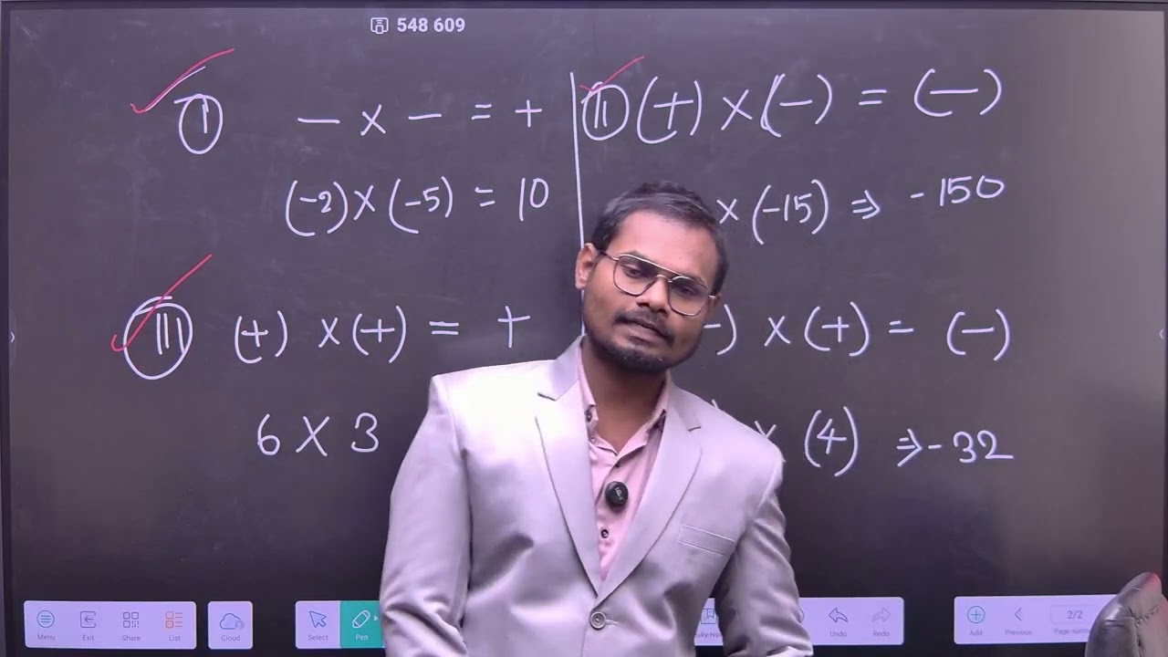 Class 6th Chapter 10 2 Operation of Integer