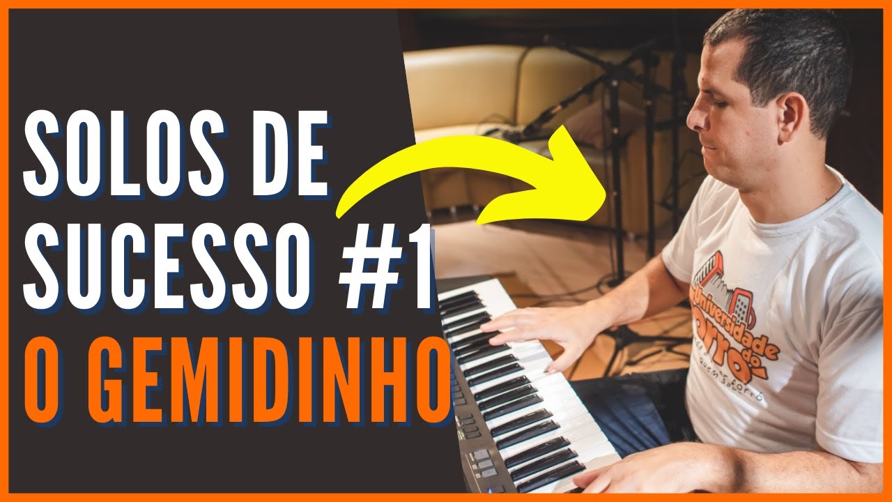 Brasas do Forró - O Gemidinho | Aula de Forró no Teclado | Solos de Sucesso #1 | Ricardo Brito