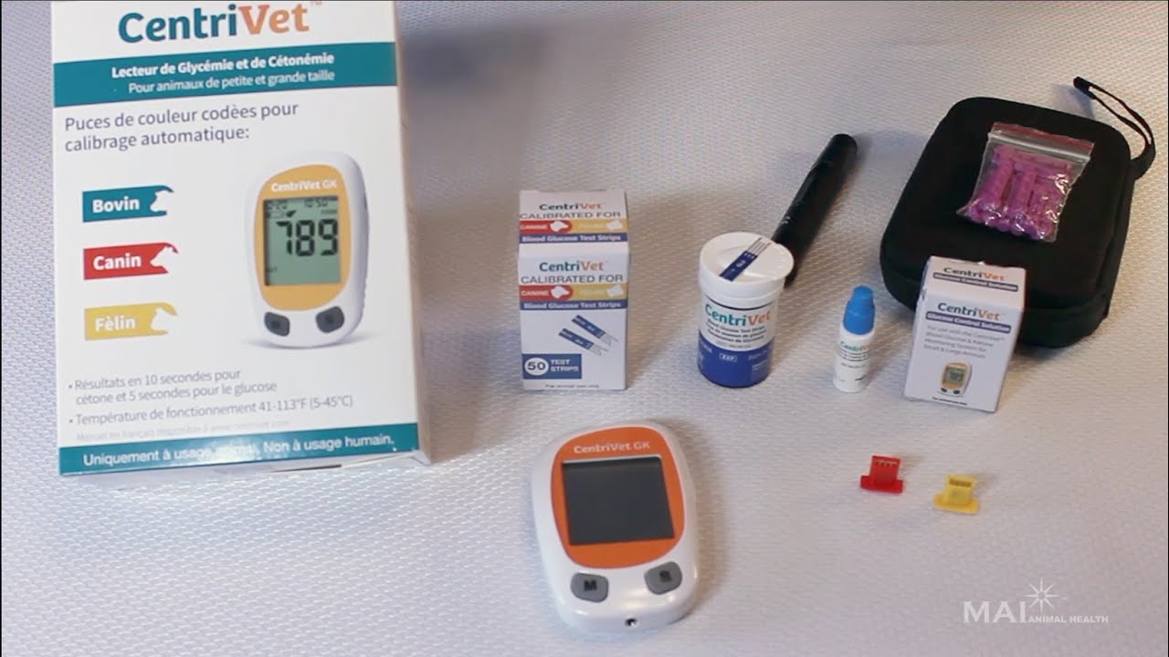 CentriVet™ Blood Glucose & Ketone Meter Overview