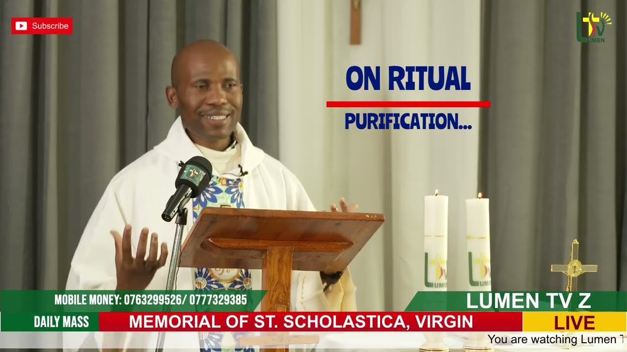Homily | ON RITUAL PURIFICATION | Fr. Ntembula