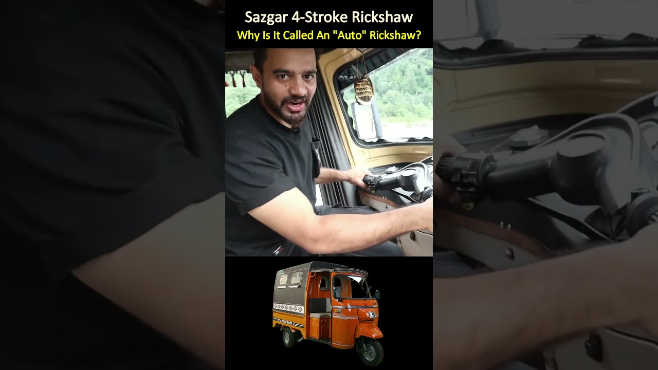 Sazgar 4-Stroke Auto Rickshaw Review - Economical & Convenient